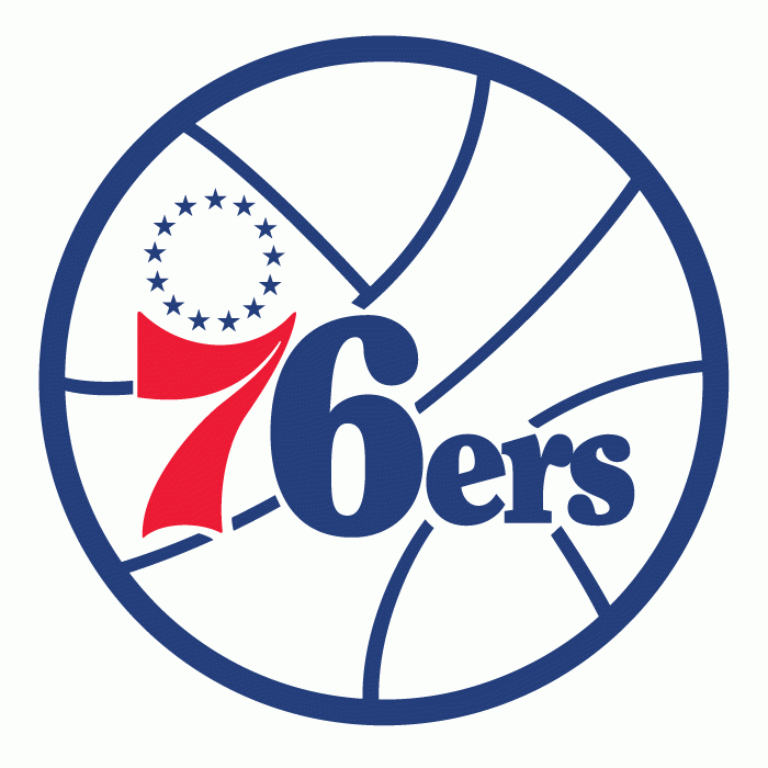 Philadelphia 76ers 1977-1996 Primary Logo iron on paper